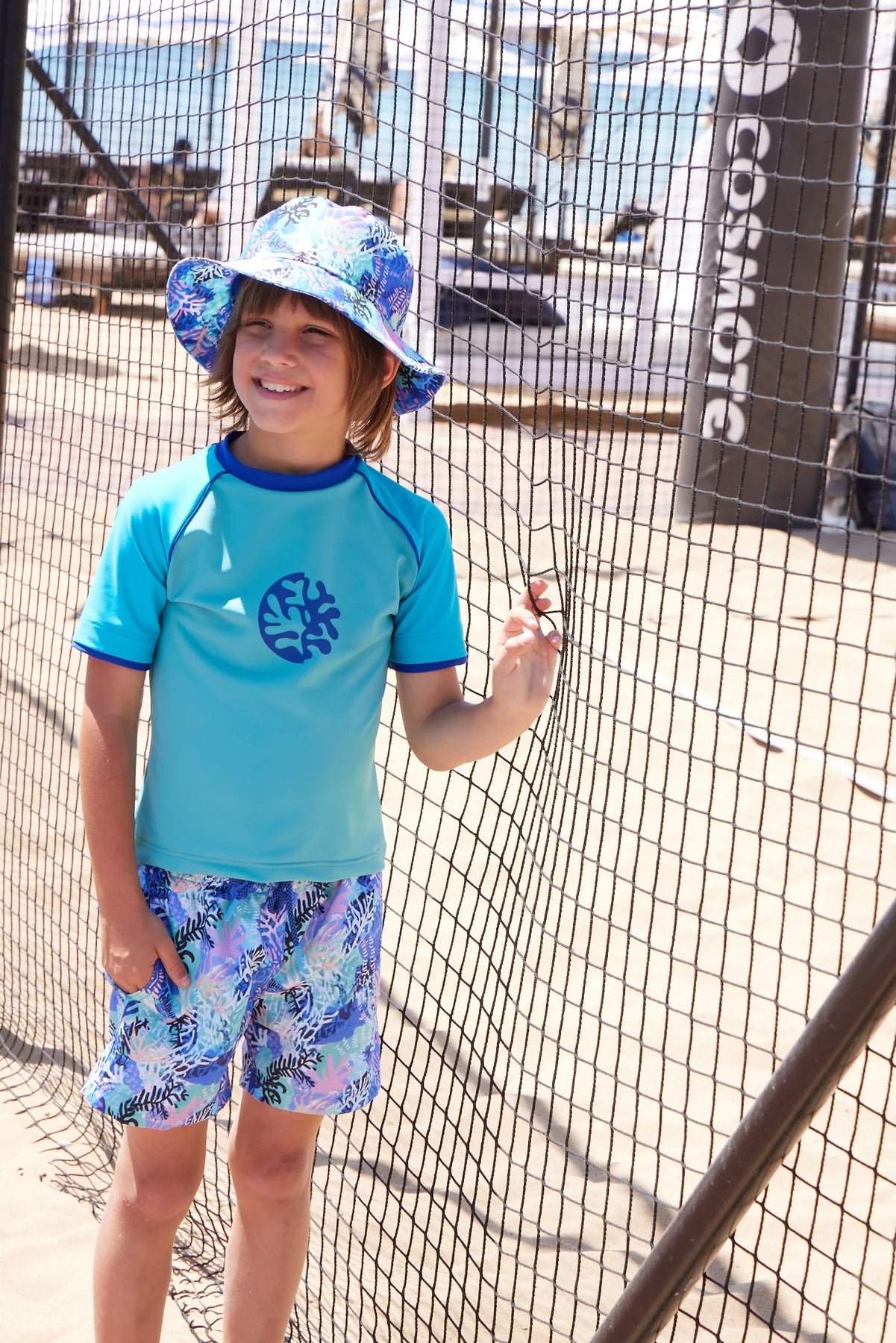 Boy's Swimshorts Corals