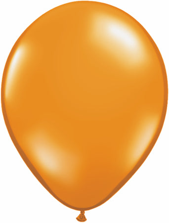 Latex Balloon Mandarin Orange 11"