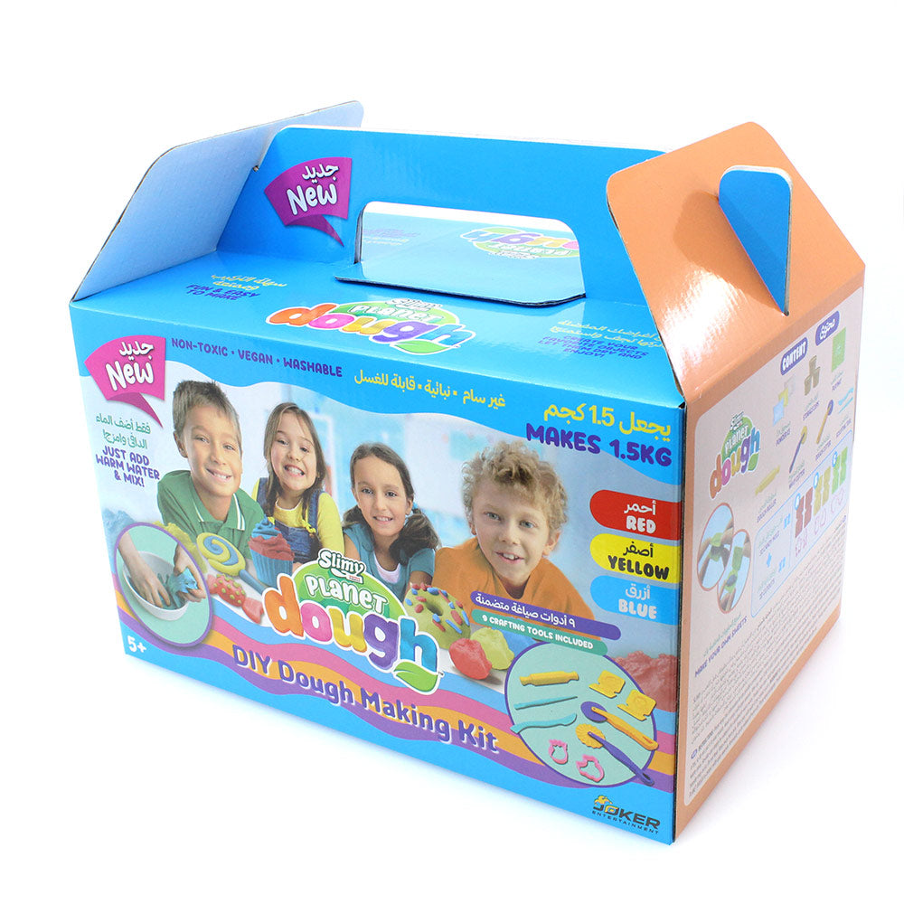 Slimy Planet Dough -Diy Deluxe Set With Accessories