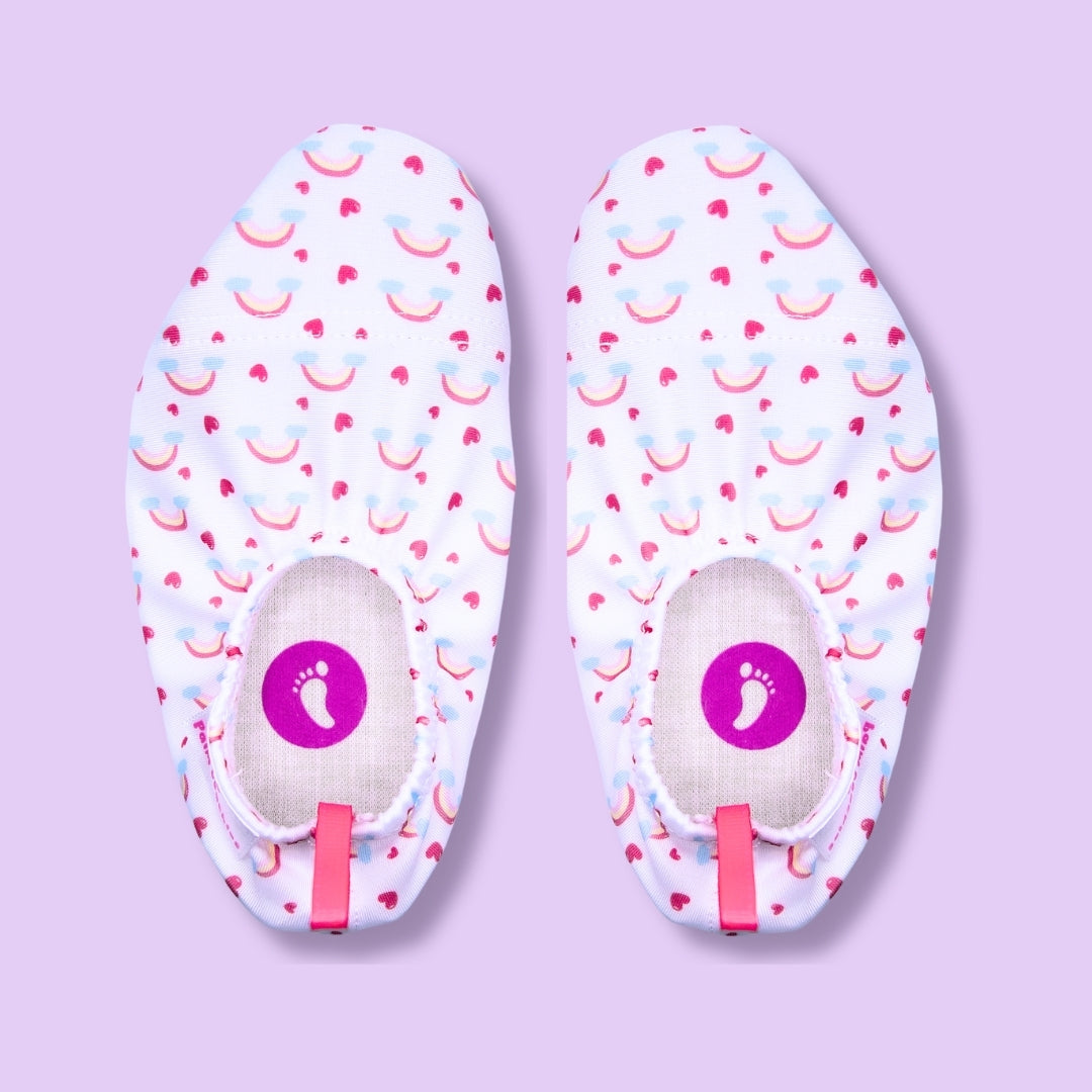 Pack - Goggles & Water Shoes Rainbow