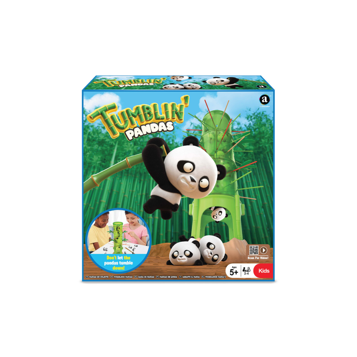 Tumblin’ Pandas – Tower Stacking & Balancing Game