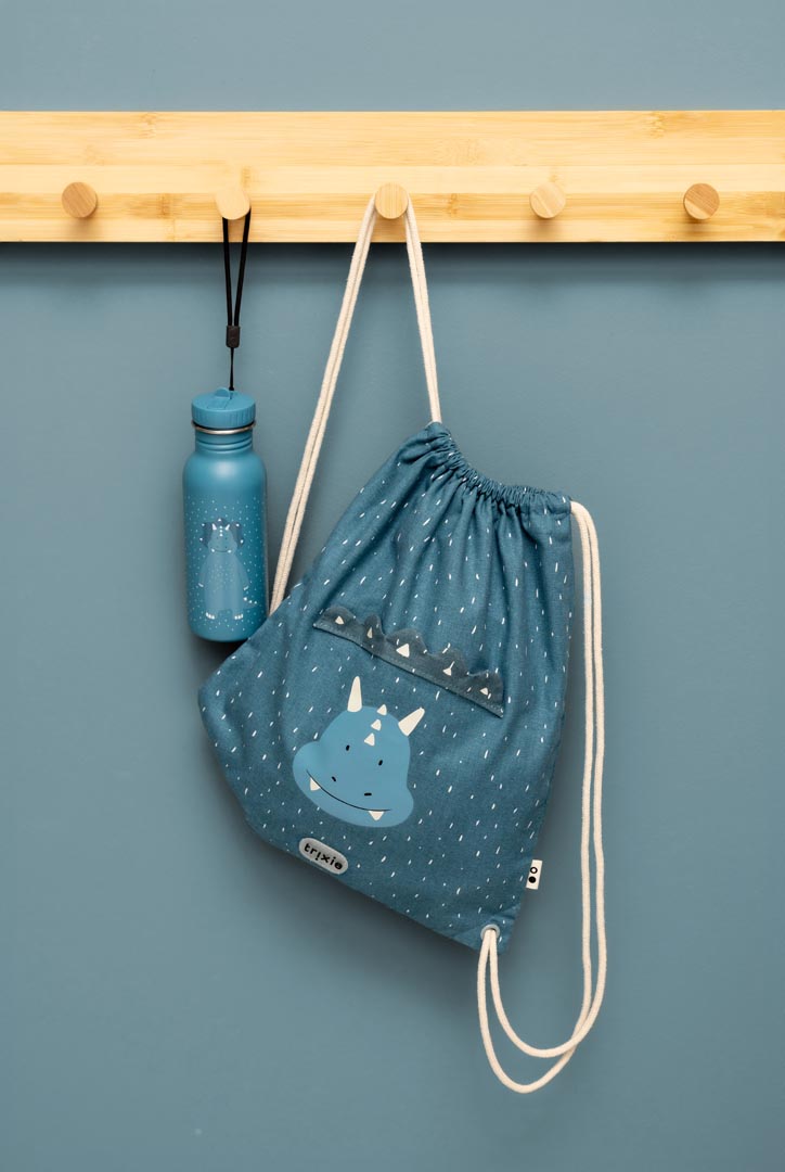 Drawstring bag - Mr. Triceratops