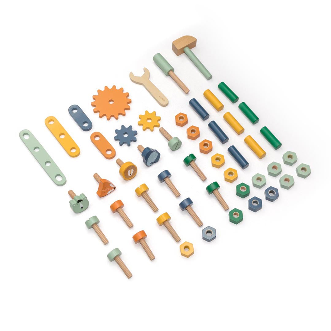 طاولة عمل خشبية