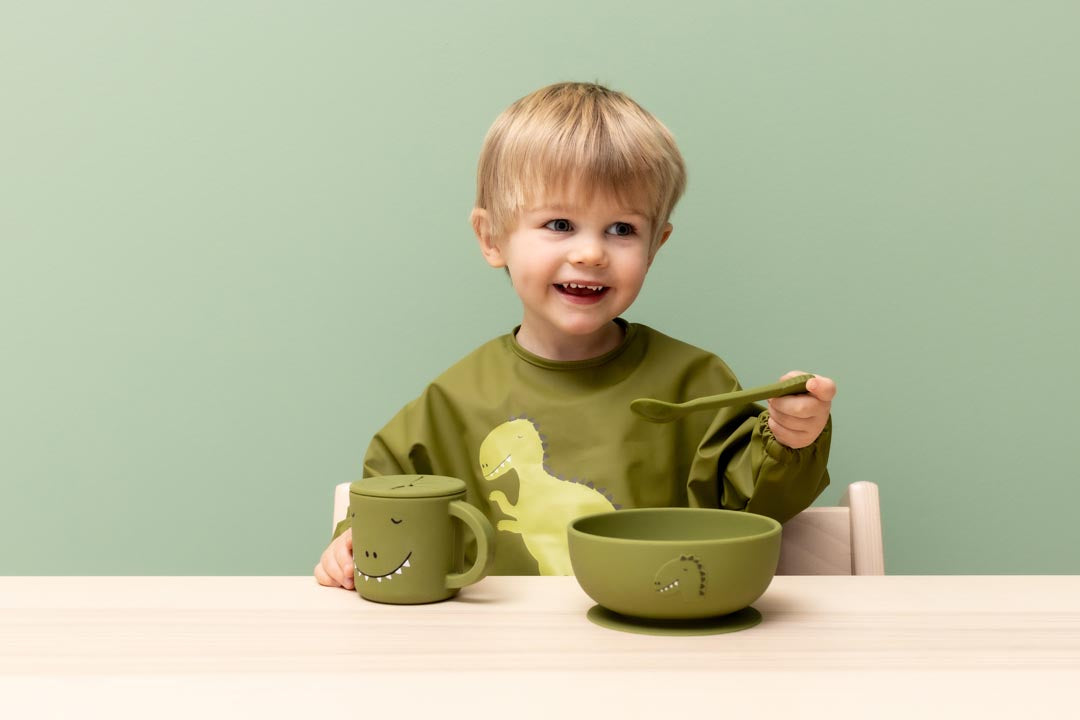 Silicone spoon 2-pack - Mr. Dino