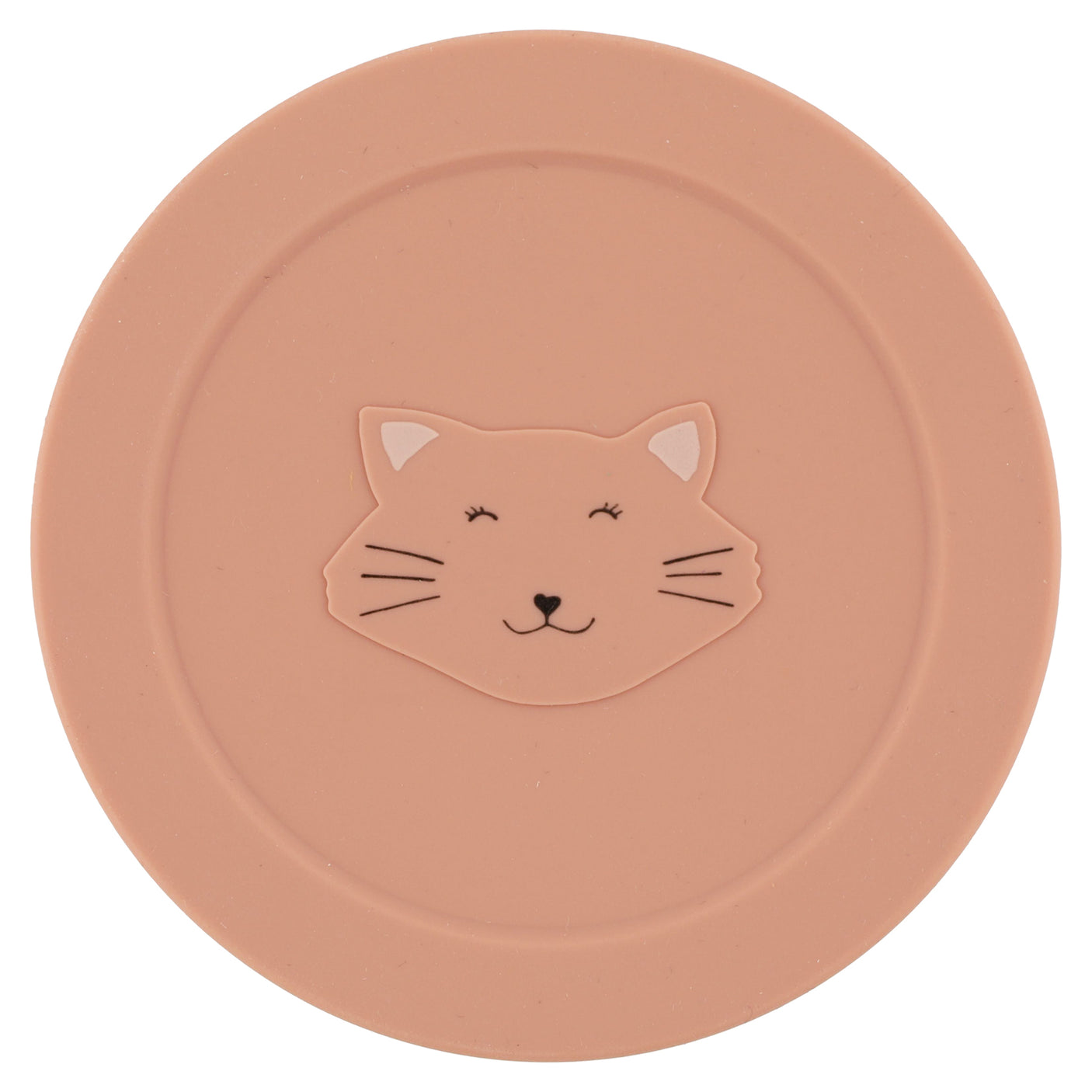 Silicone snack pot with lid - Mrs. Cat