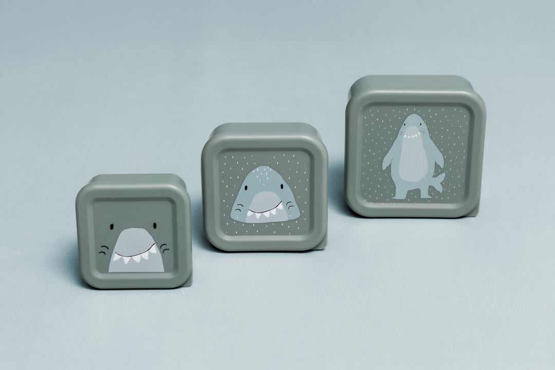 Snack box nesting - 3pcs - Mr. Shark