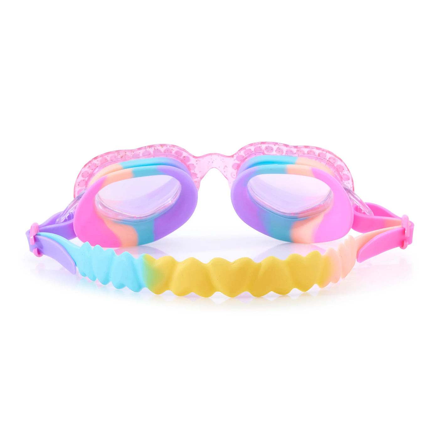 Love Ya Pink Heart Shaped Swim Goggles