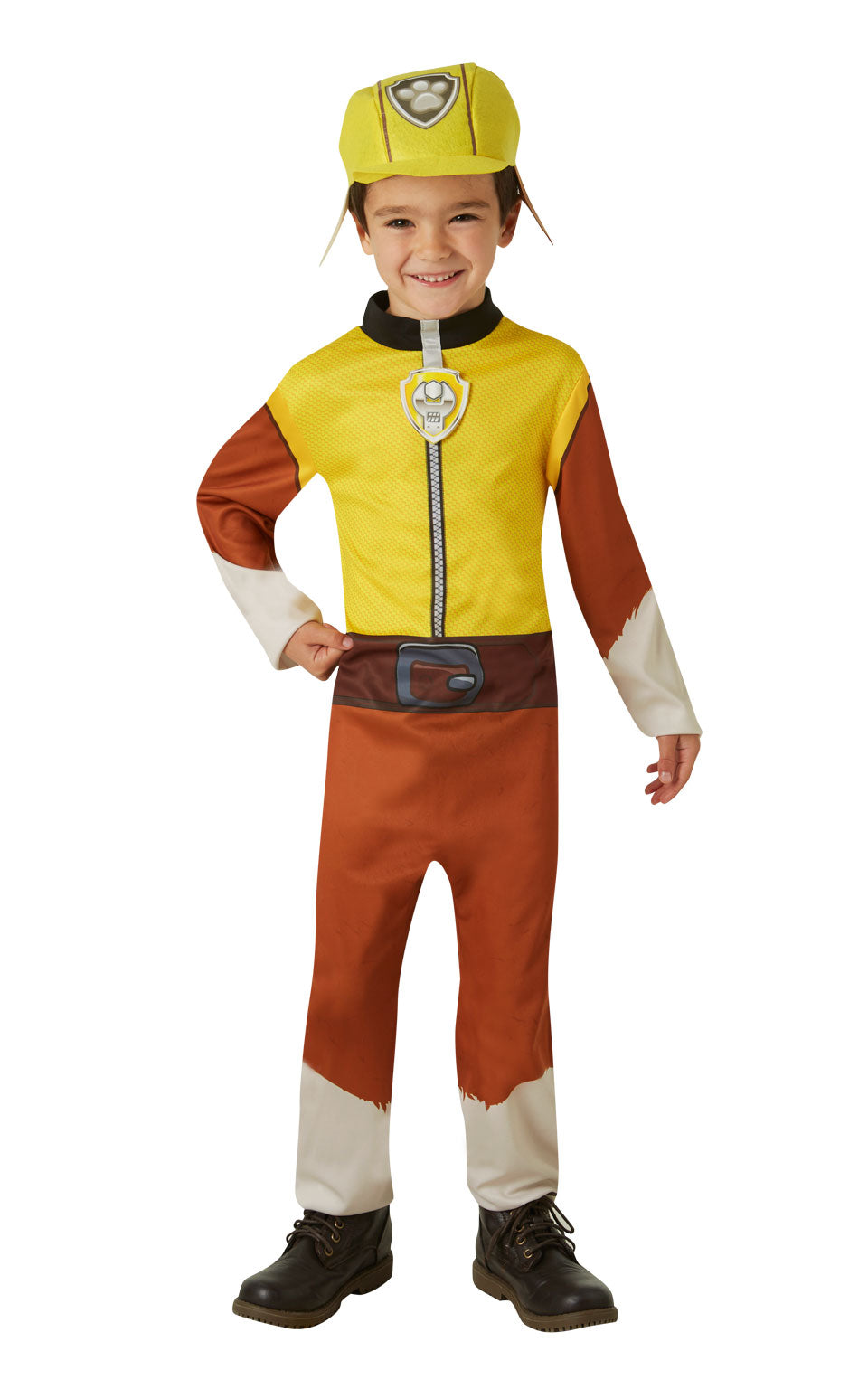 Paw Patrol Rubble Costume 3-4 Years Old