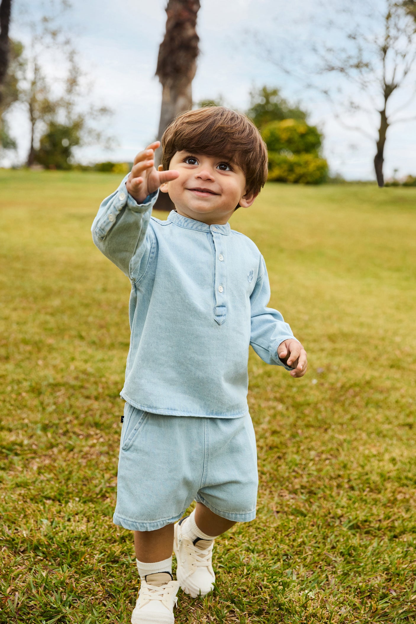 Enoz Shine - Misty Denim Set