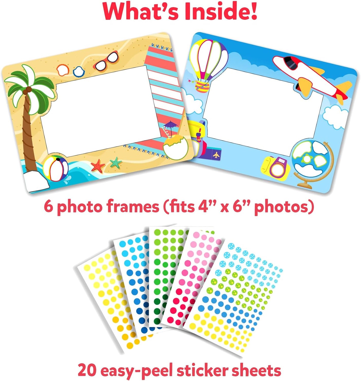 Dot It Sticker Art - Photo Frames