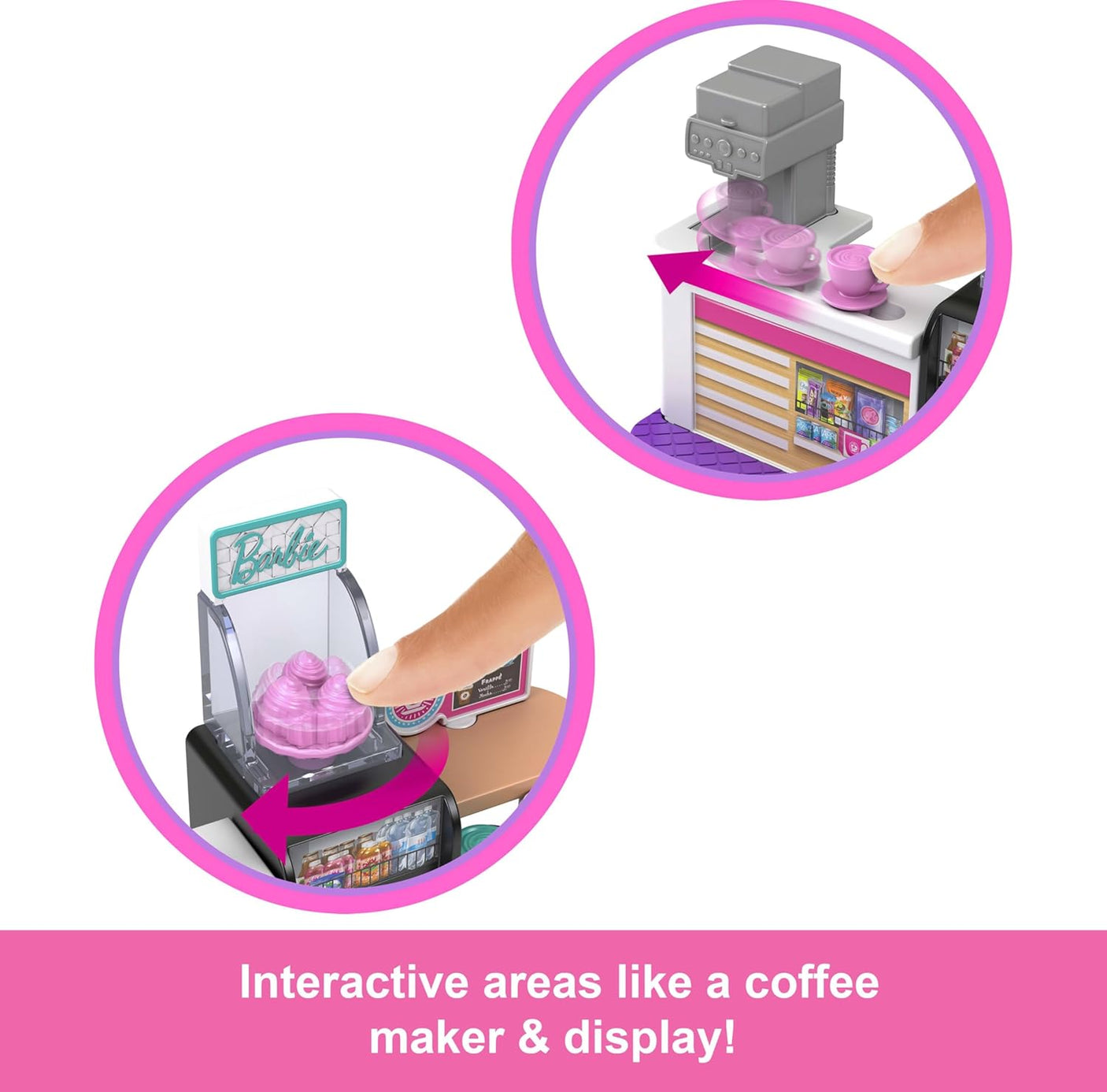 Mini BarbieLand Collectible Bakery Playset