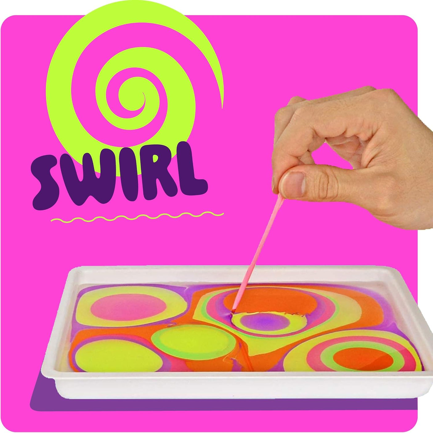 Glow in The Dark Marble Paint Kit