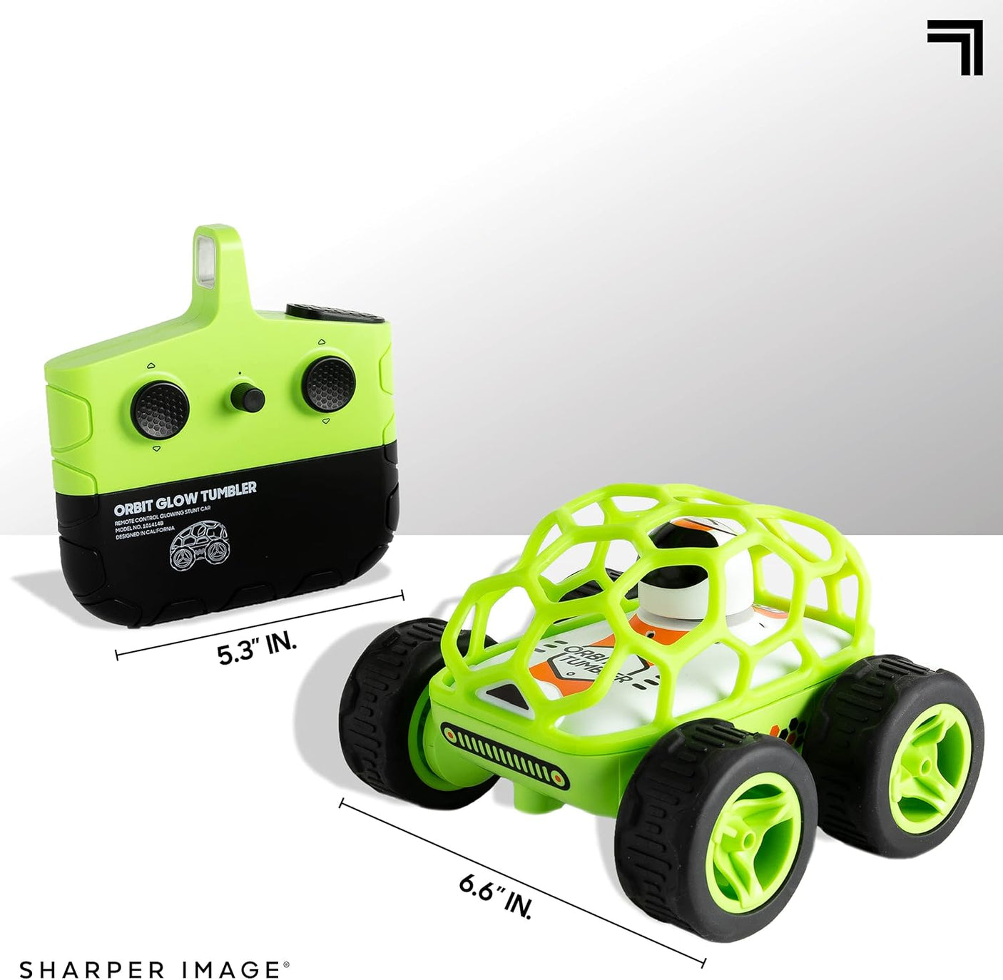 Sharper Image Orbit Tumbler Glow In the Dark Car