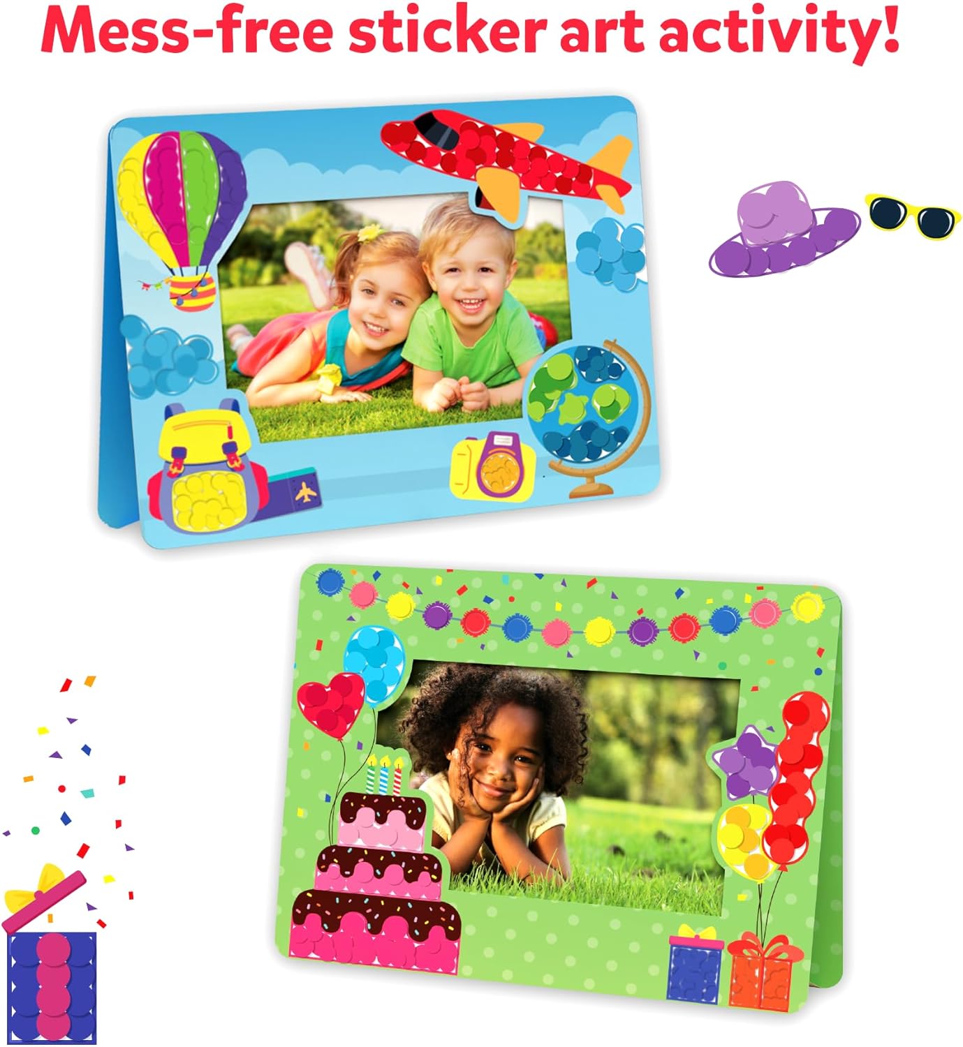 Dot It Sticker Art - Photo Frames