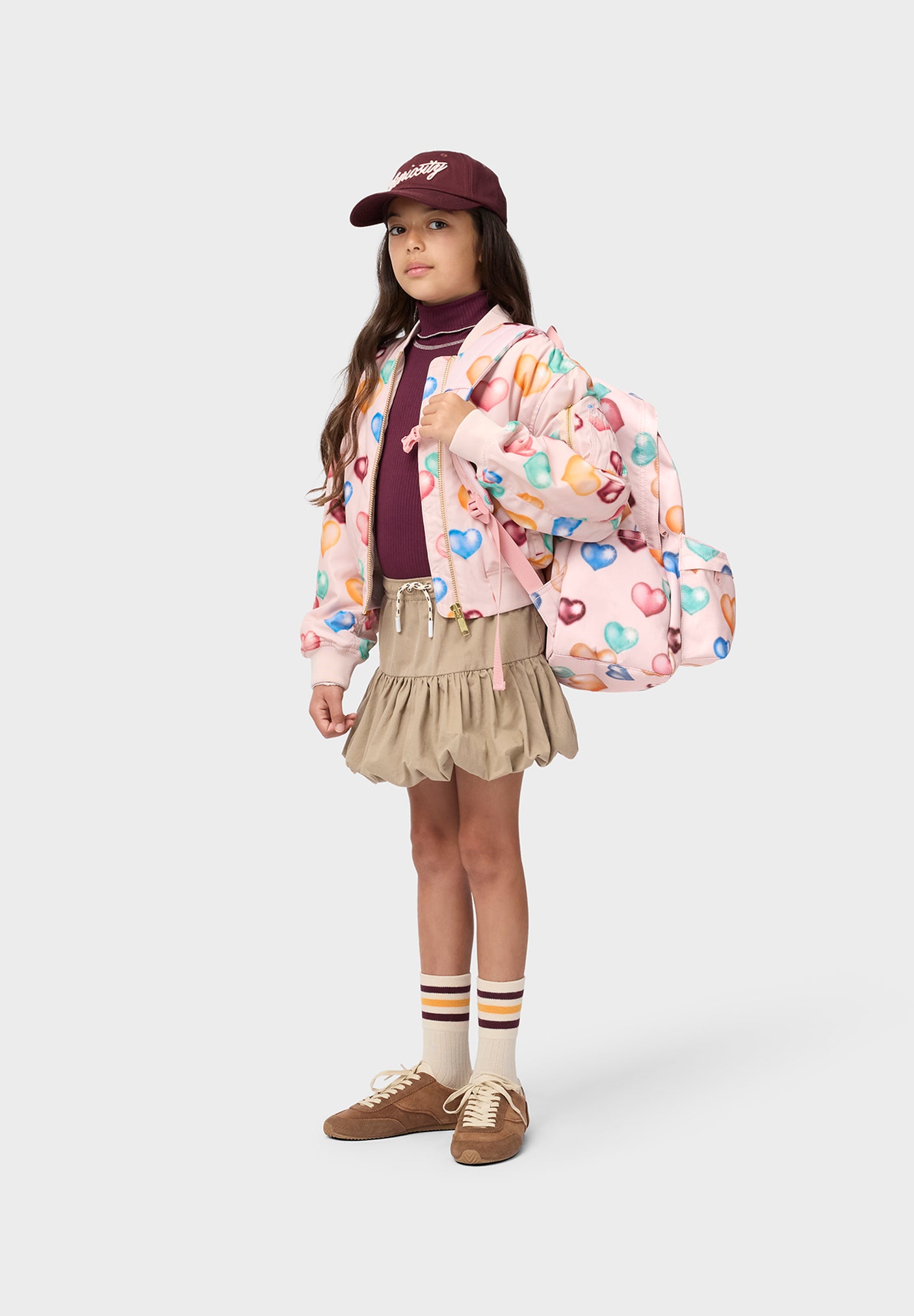 Mio Backpack - Colorful Hearts