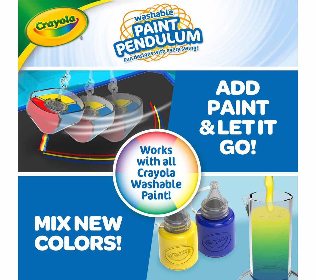 Washable Paint Pandulum