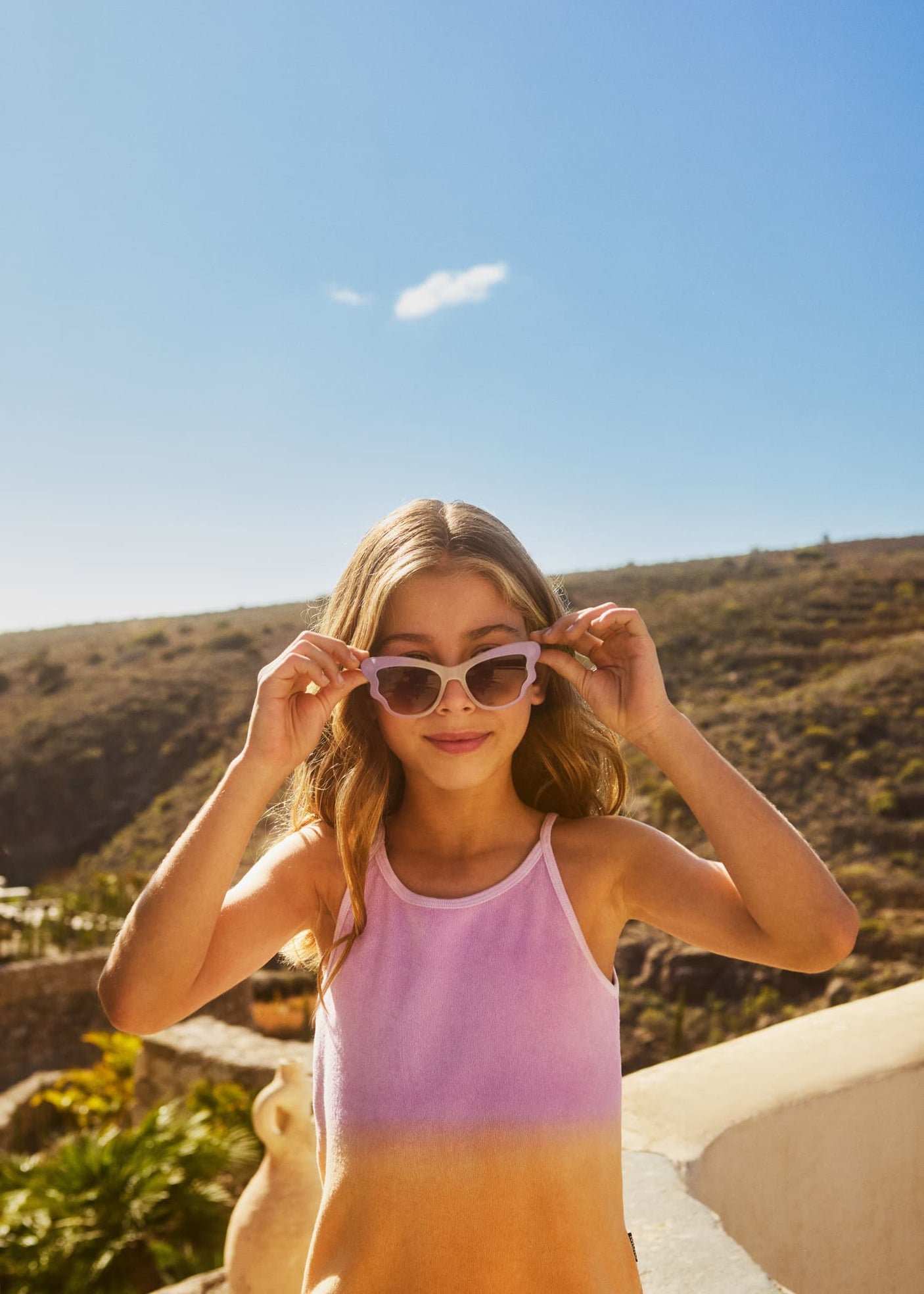 نظارة شمسية سمر - ليلكي باستيل