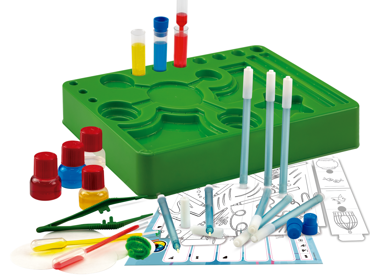 Markers Factory Kids Art Kit – Washable Markers, Creative Drawing & Coloring Activity Set