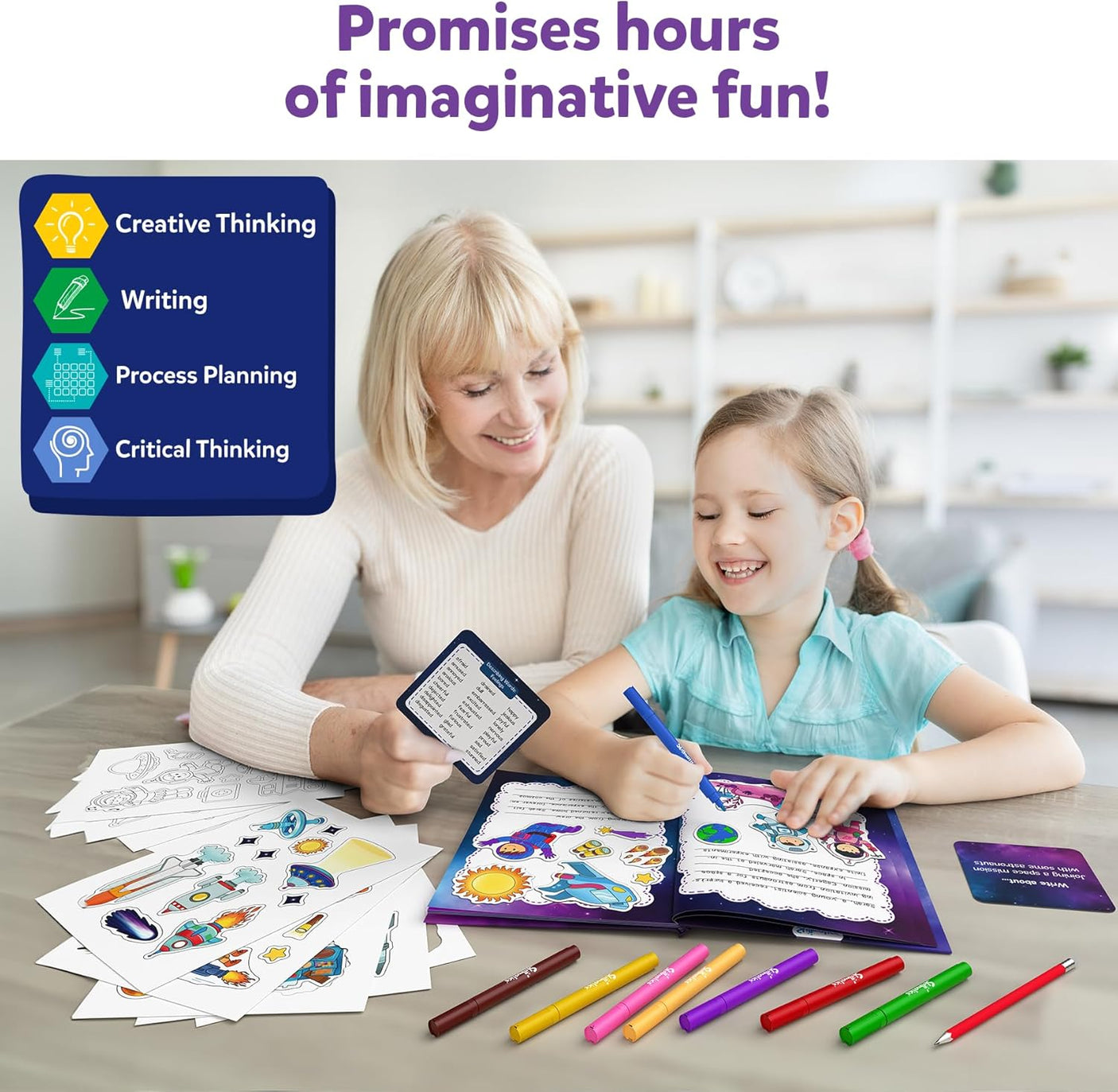 Storybook Art Kit - Space Explorers Art Kit for Kids