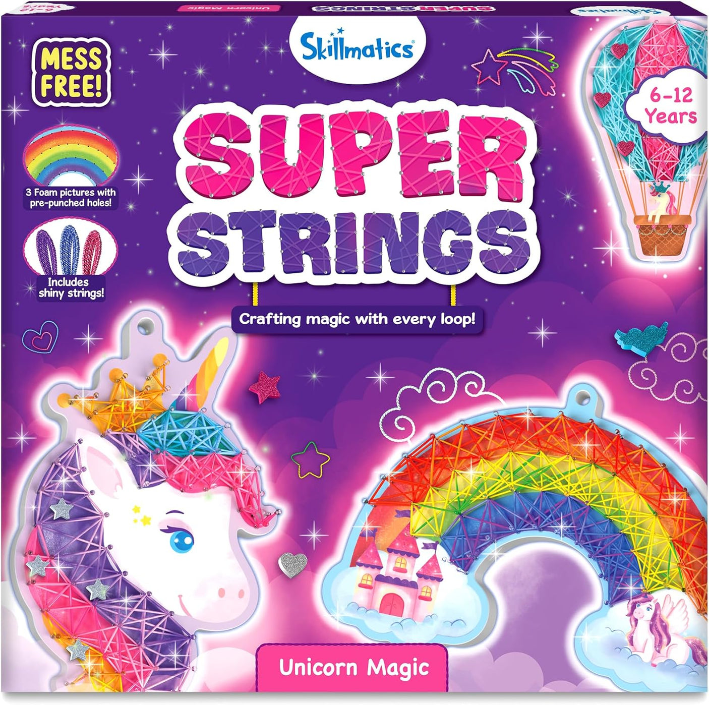 String Art Activity - Unicorn Magic Mess-Free Art