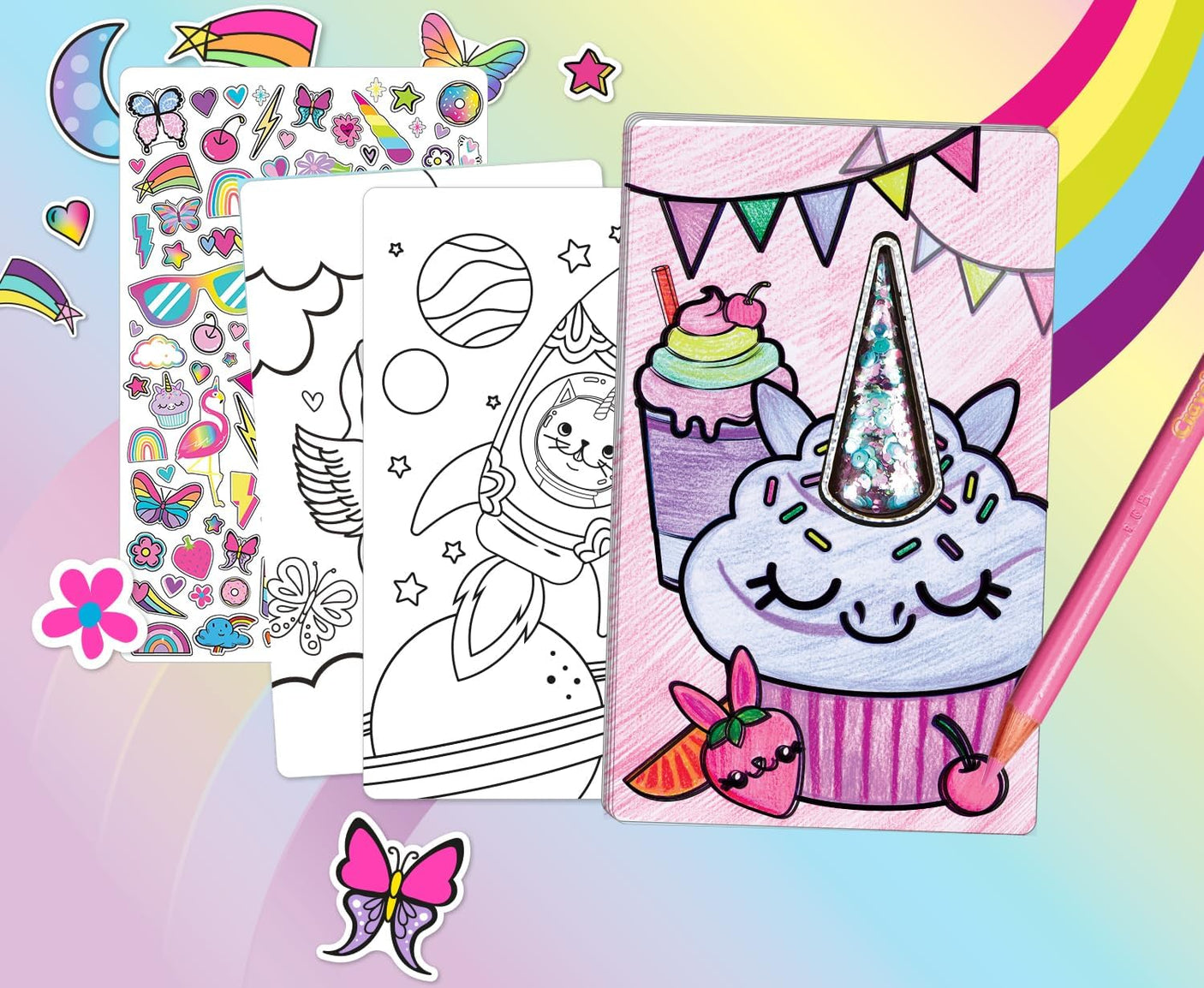 Crayola Creations Unicorn Sketch Set