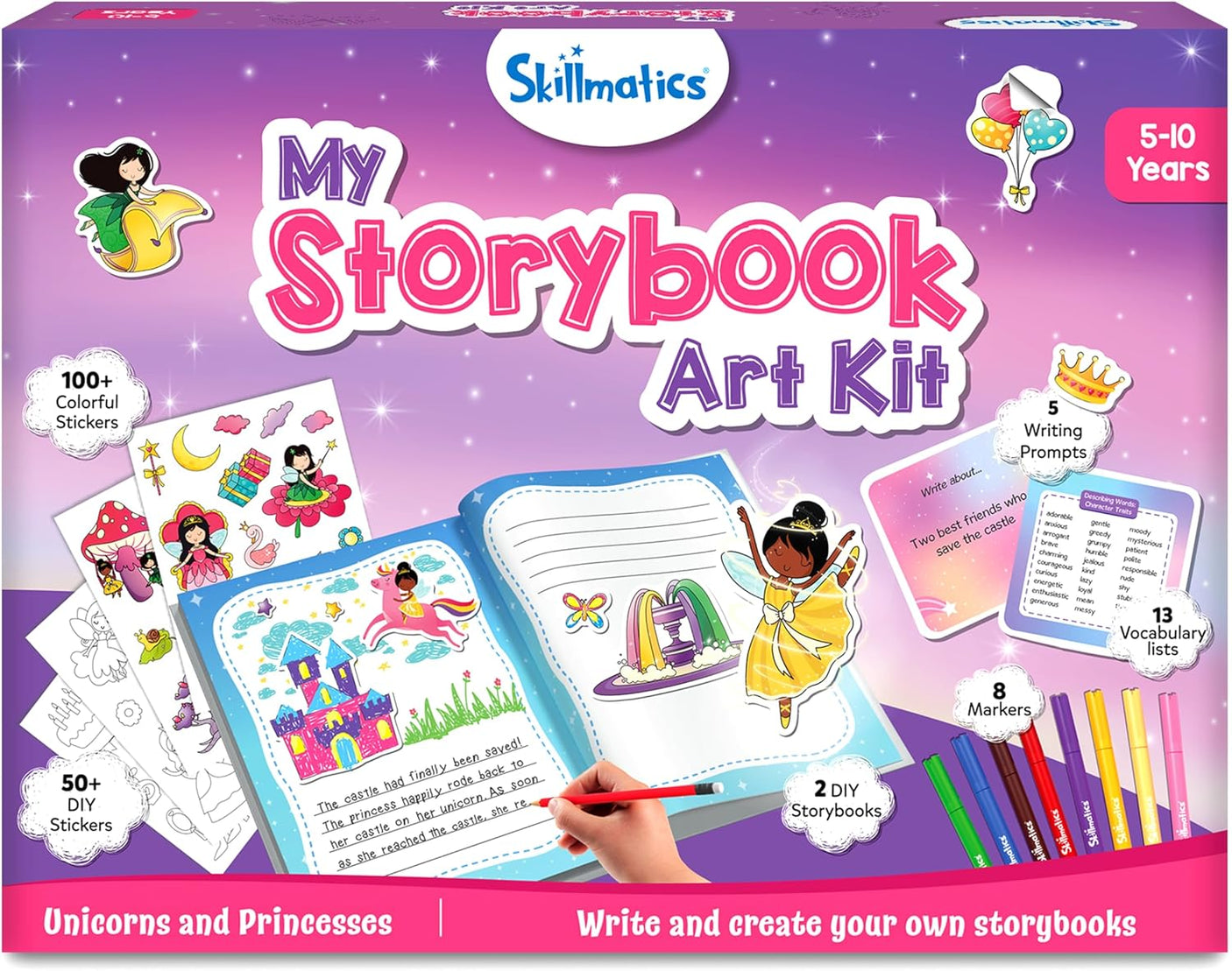 Storybook Art Kit - Unicorn & Princesses