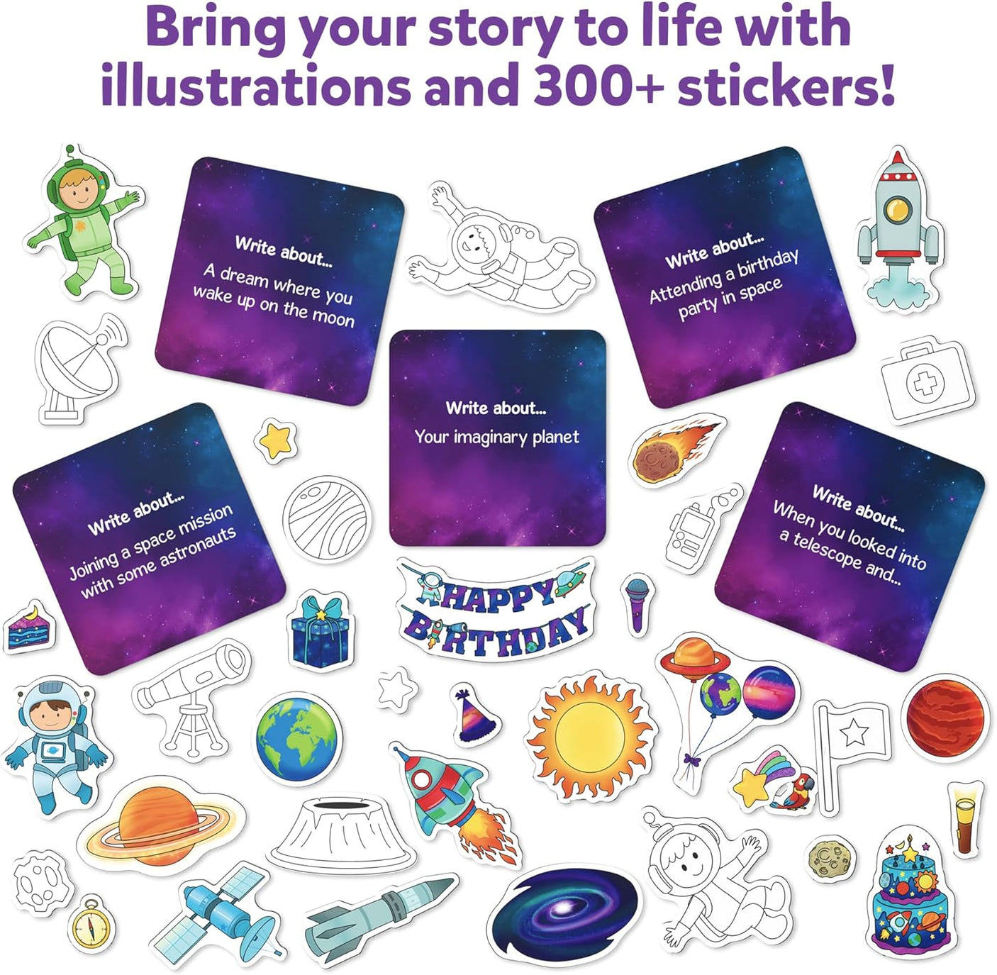 Storybook Art Kit - Space Explorers Art Kit for Kids