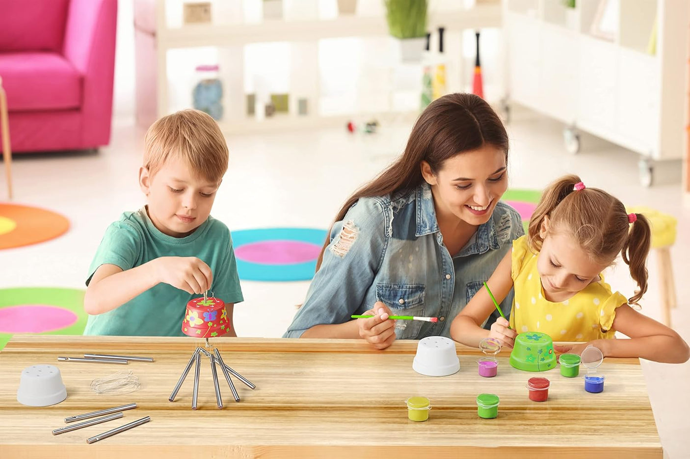 Wind Chime Making & Painting Kit