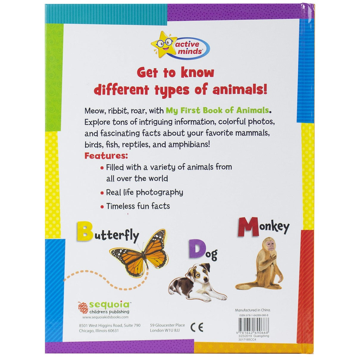 Active Minds - My First Book of Animals