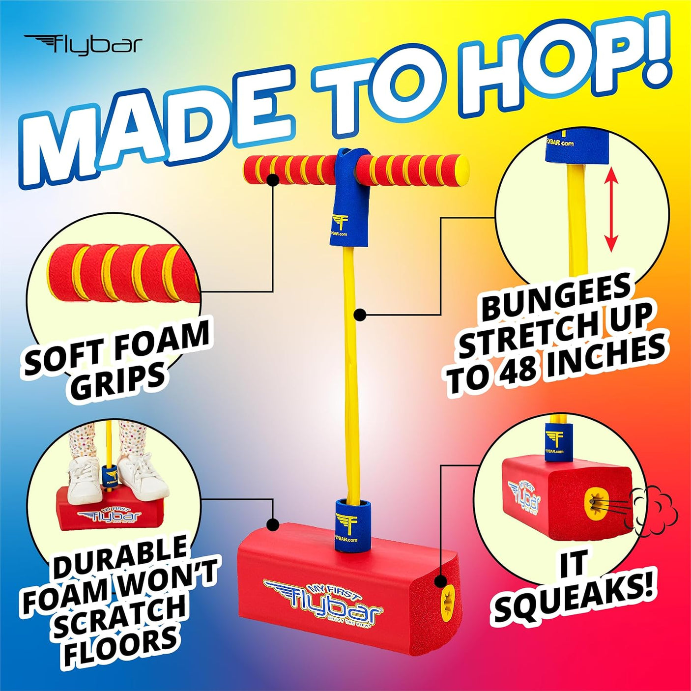 Flybar My First Foam Pogo Jumper - Red