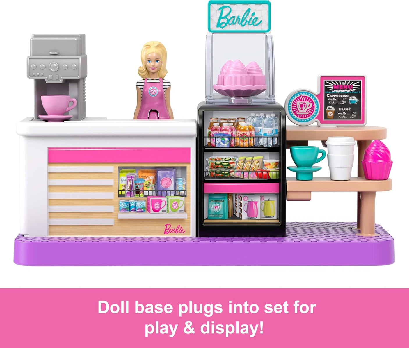 Mini BarbieLand Collectible Bakery Playset