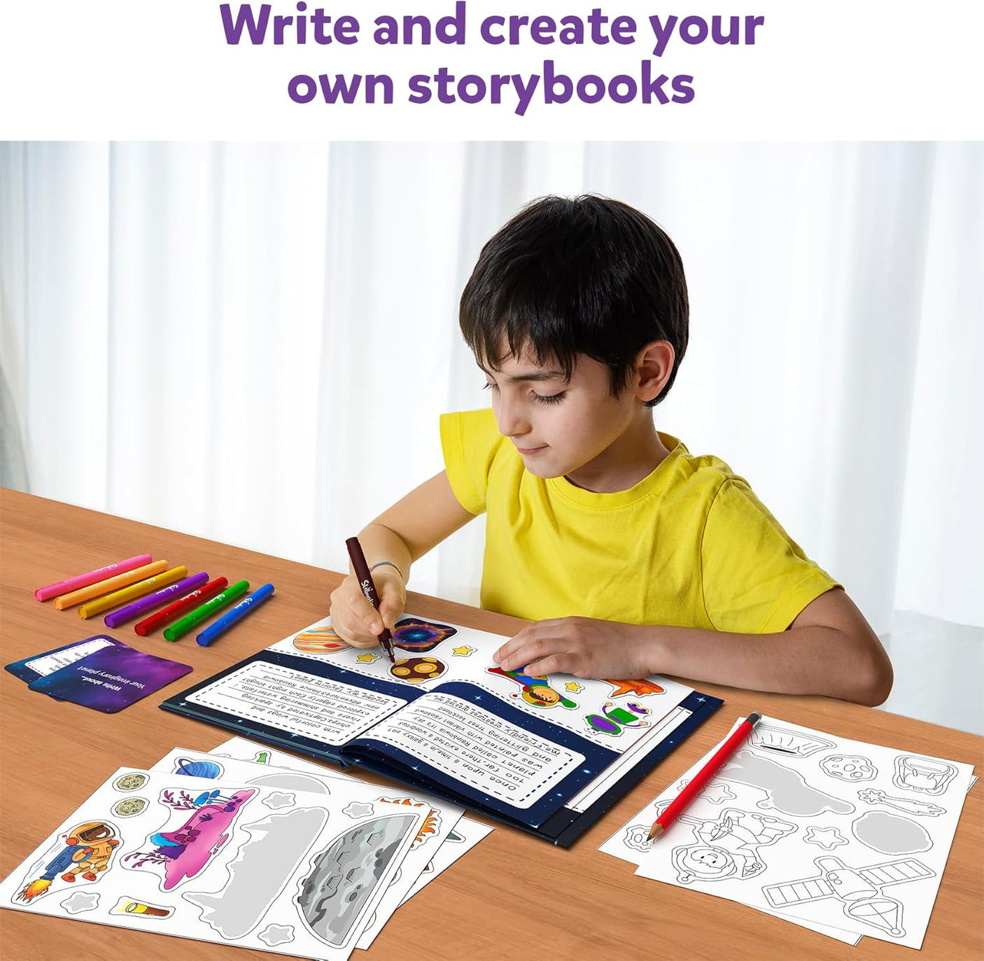 Storybook Art Kit - Space Explorers Art Kit for Kids