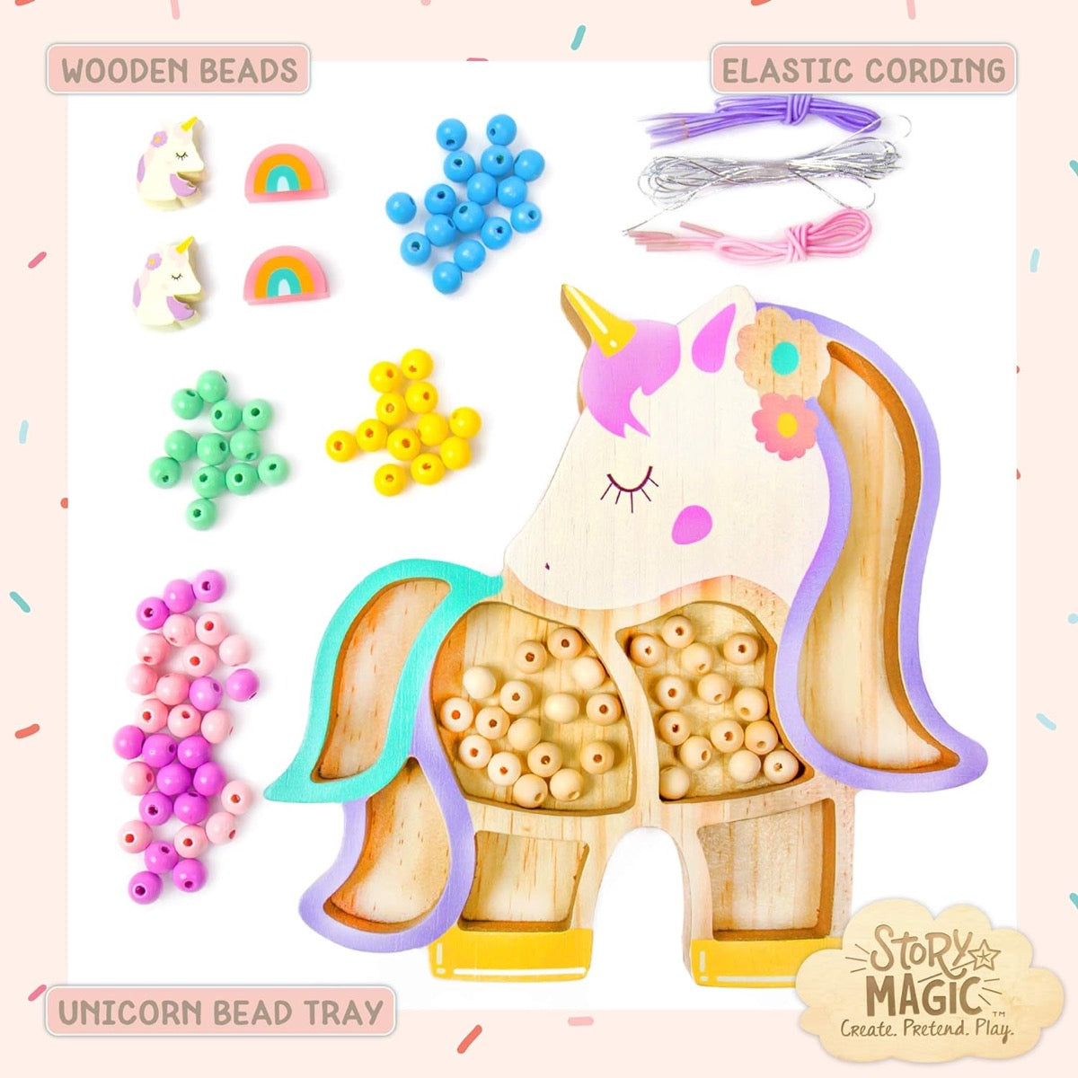 Unicorn Beads Jewelry Set