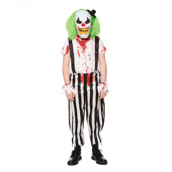 Mad Costumes Evil Clown Kids Halloween Costume