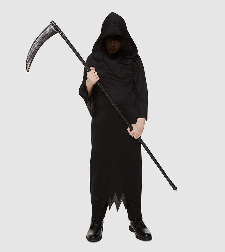 Mad Grim Reaper Kids Halloween Costume