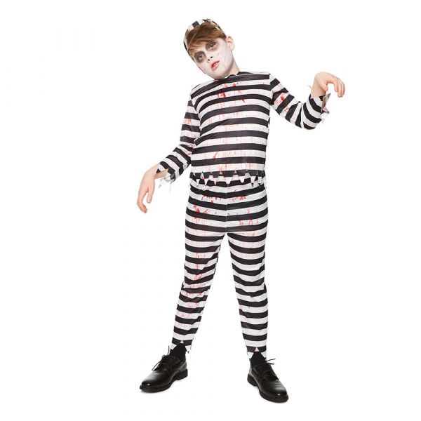 Zombie Prisoner Kids Halloween Costume