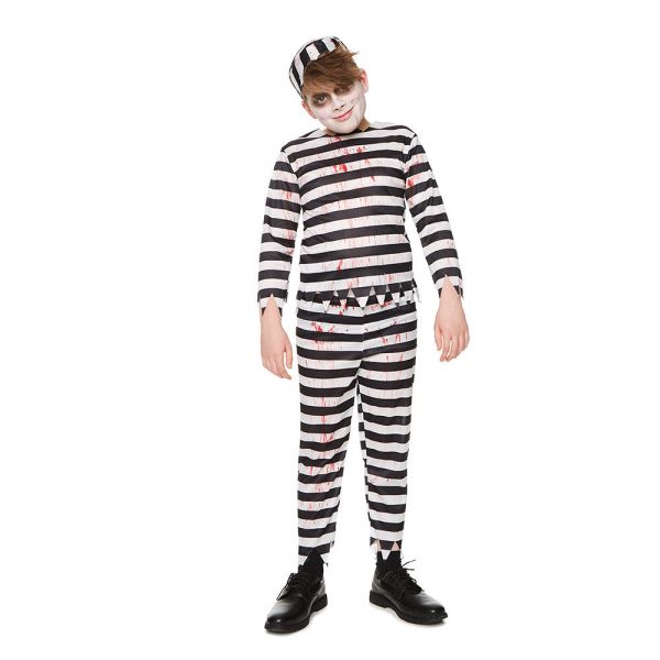 Zombie Prisoner Kids Halloween Costume