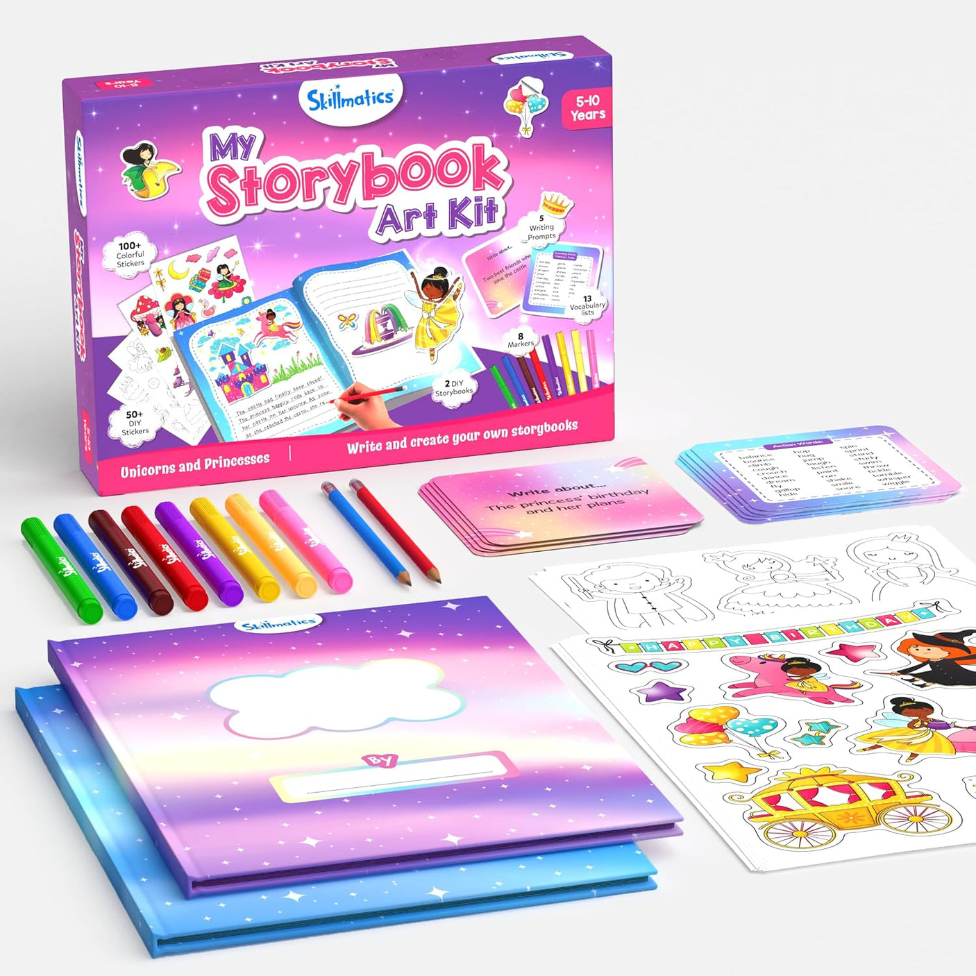 Storybook Art Kit - Unicorn & Princesses