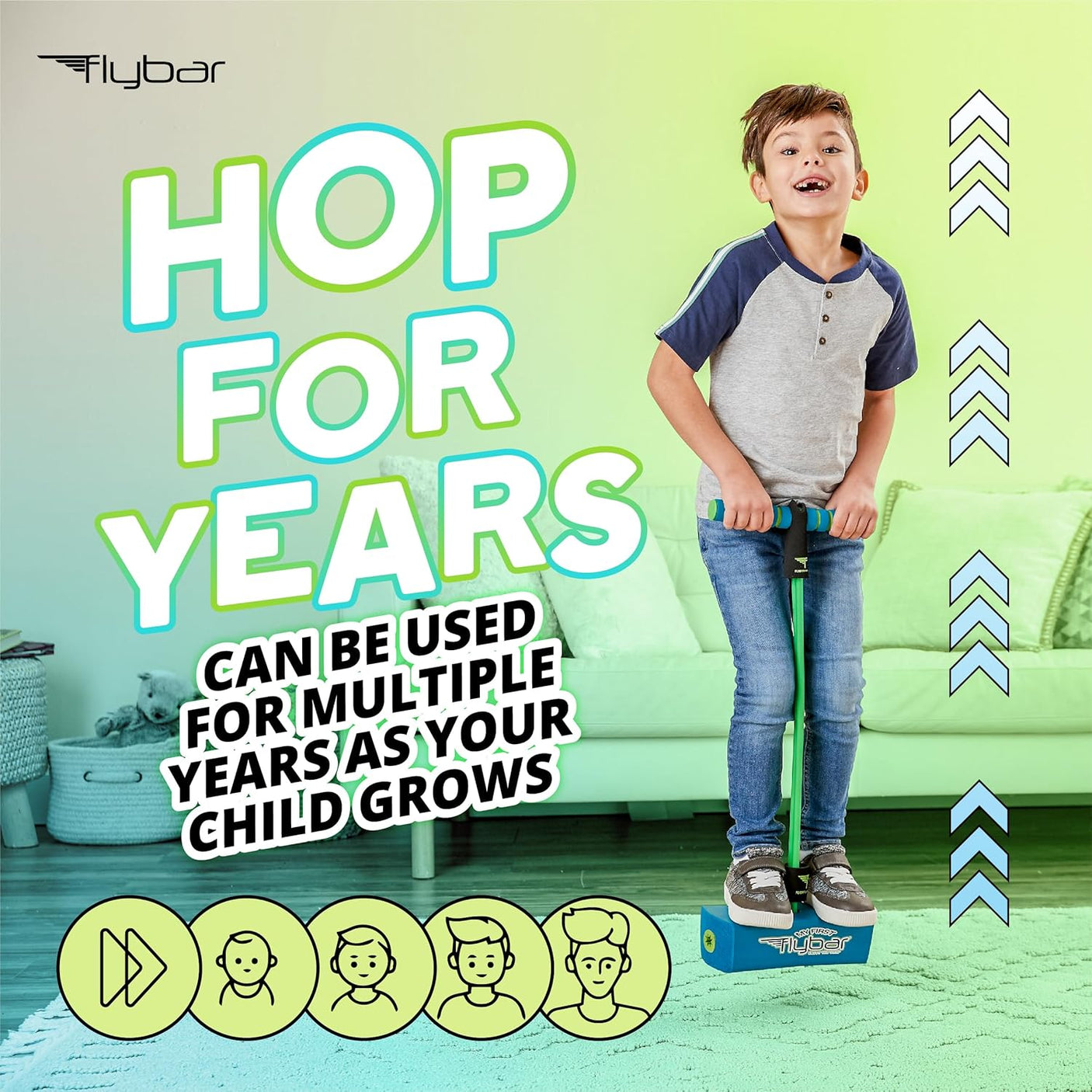 Flybar My First Foam Pogo Jumper - BLUE