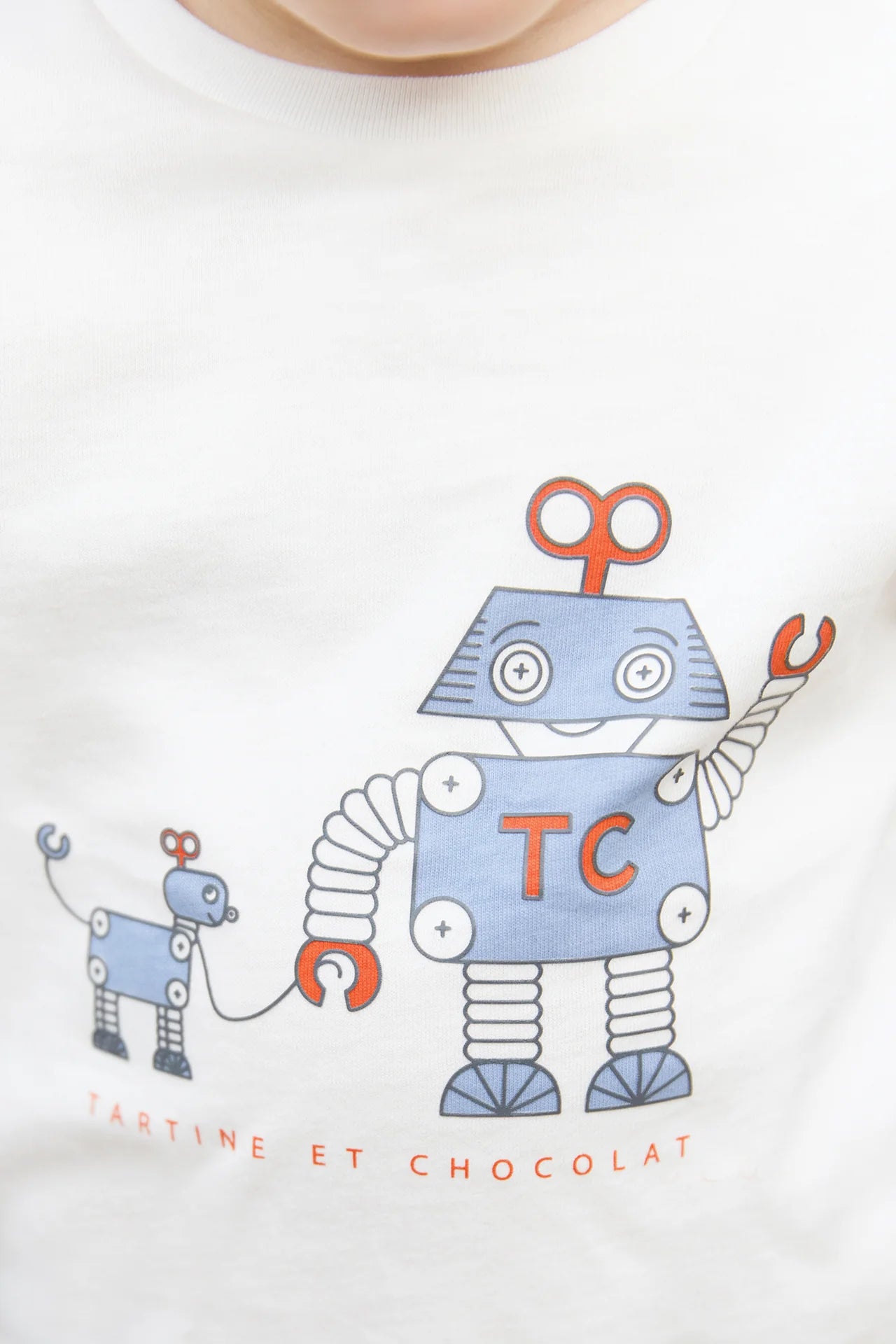 T-SHIRT - Rust Illustration robot