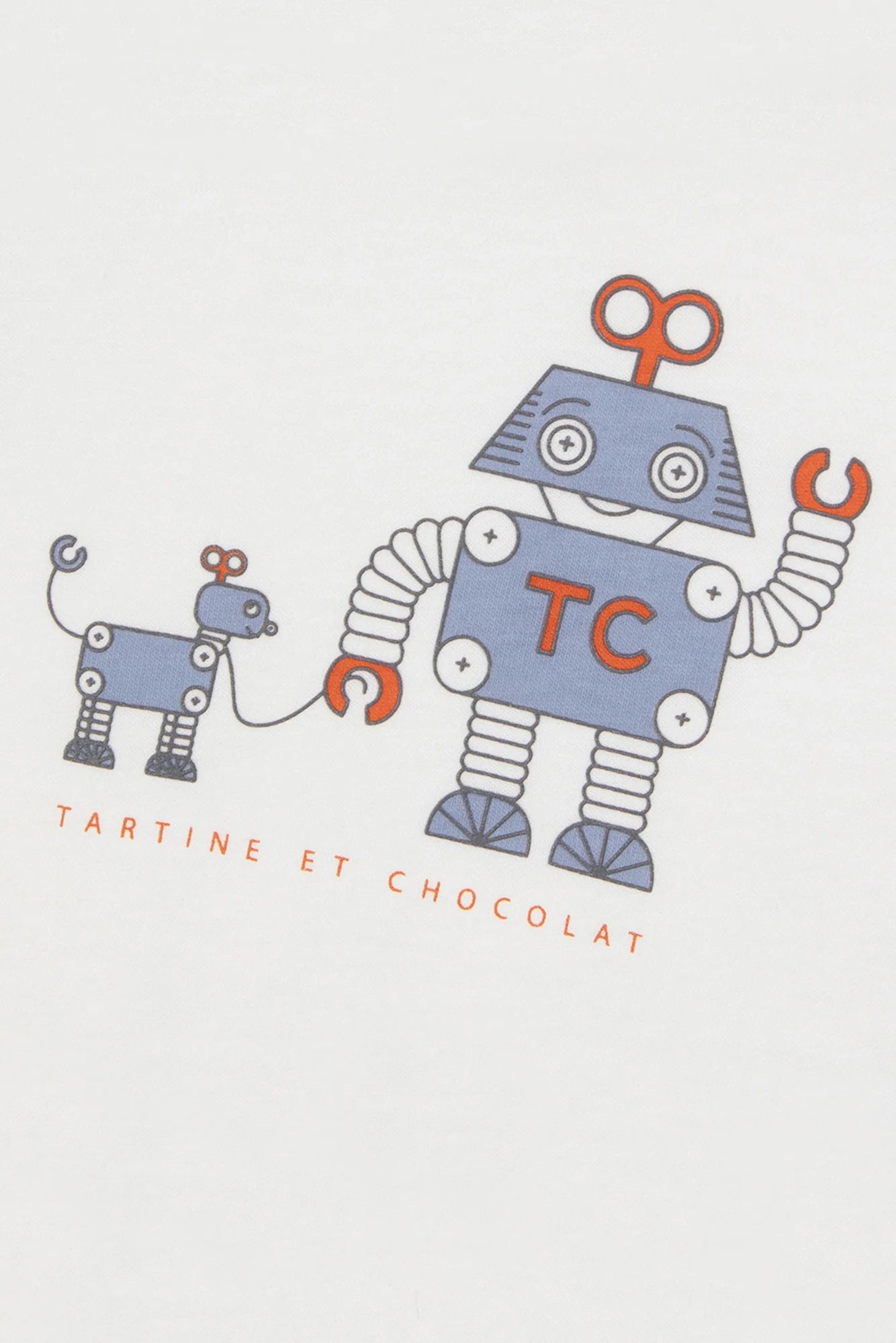 T-SHIRT - Rust Illustration robot