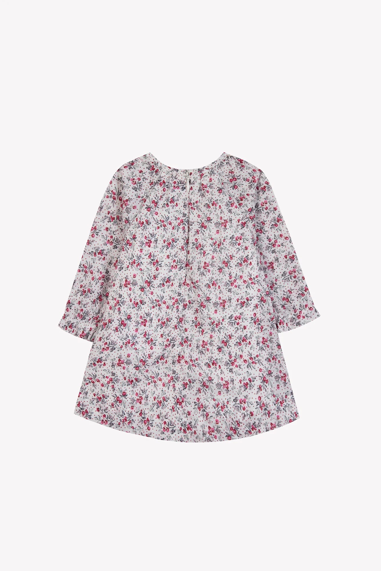 Dress Ecru Print flowers