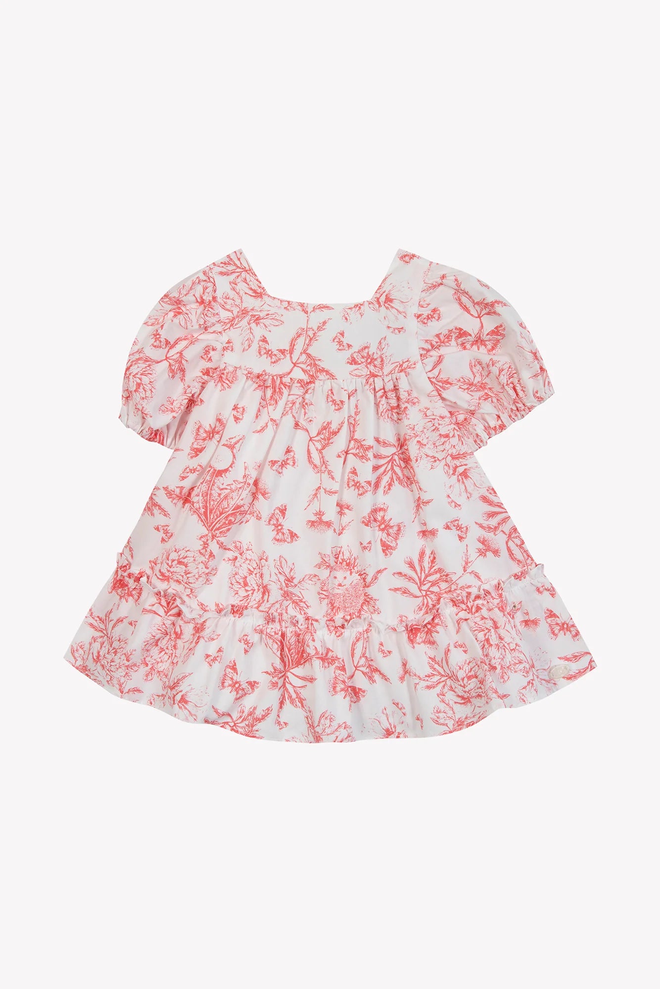 Baby Dress Praline Inspiration Toile de Jouy - Pink