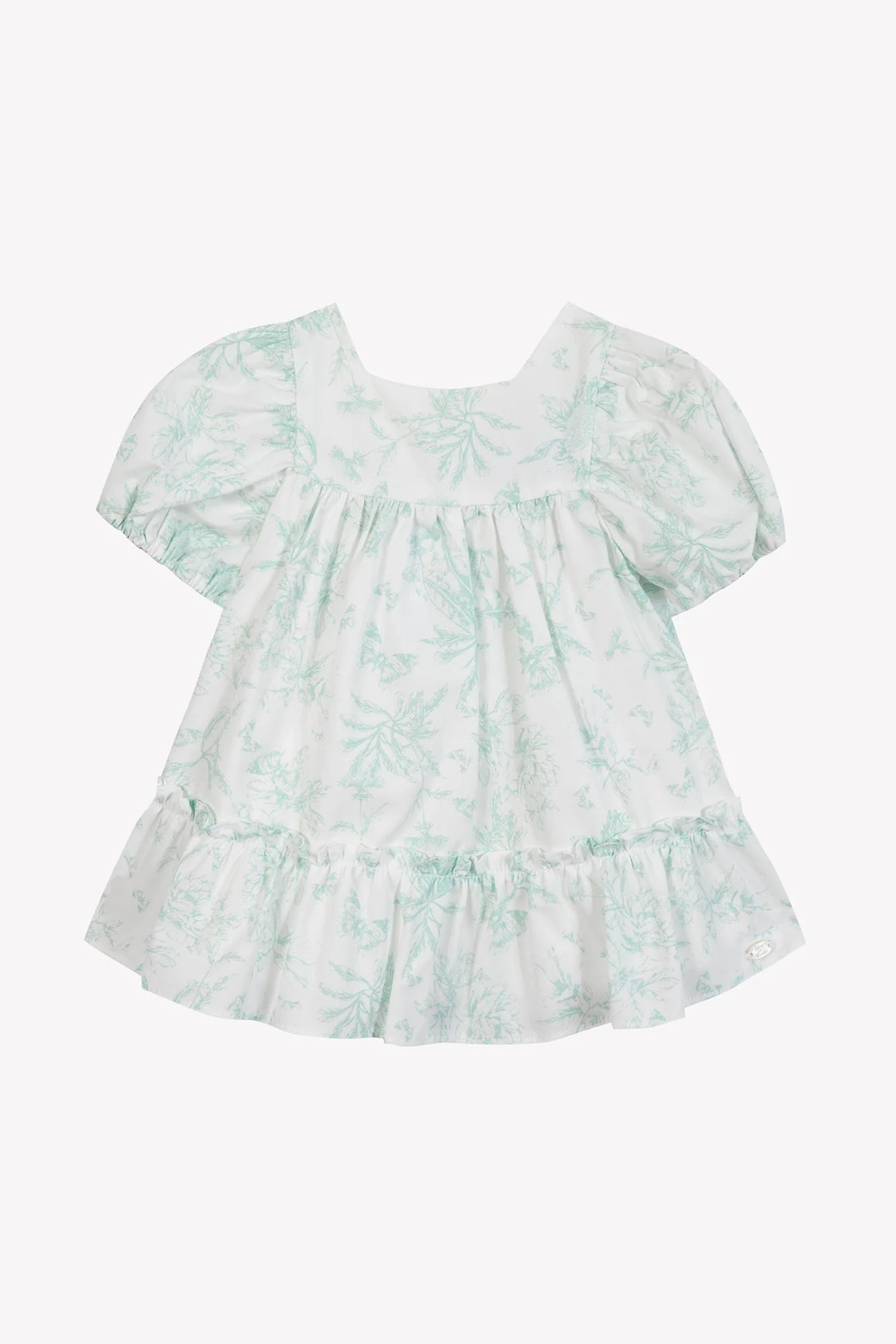 Baby Dress Praline Inspiration Toile de Jouy - Blue