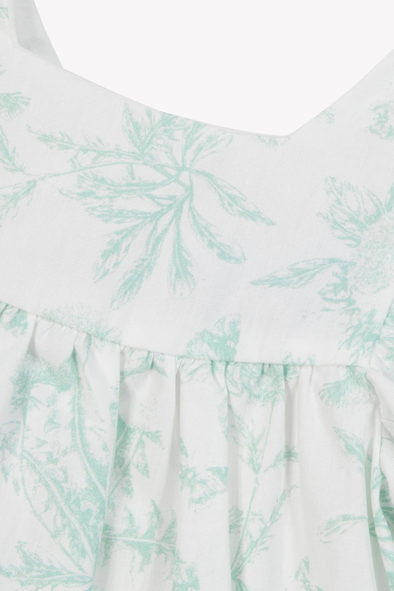 Baby Dress Praline Inspiration Toile de Jouy - Blue