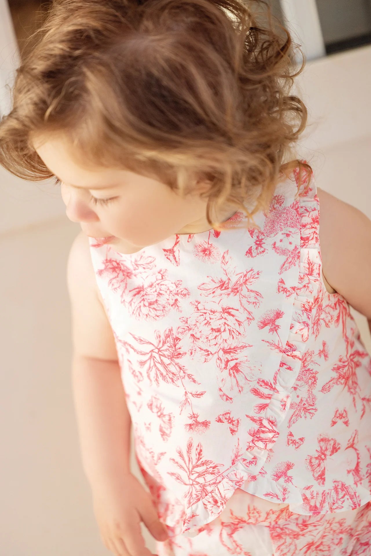 Short Set - Praline Inspiration Toile de Jouy