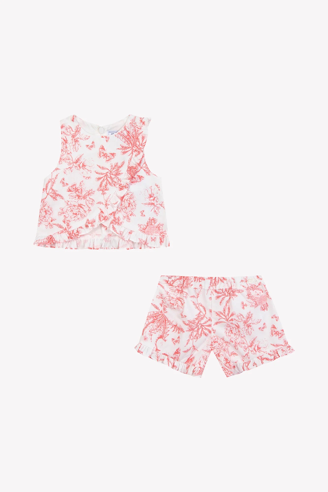 Short Set - Praline Inspiration Toile de Jouy