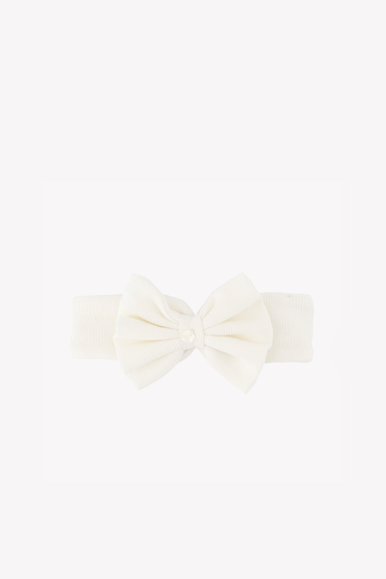 Headband Ecru Bow