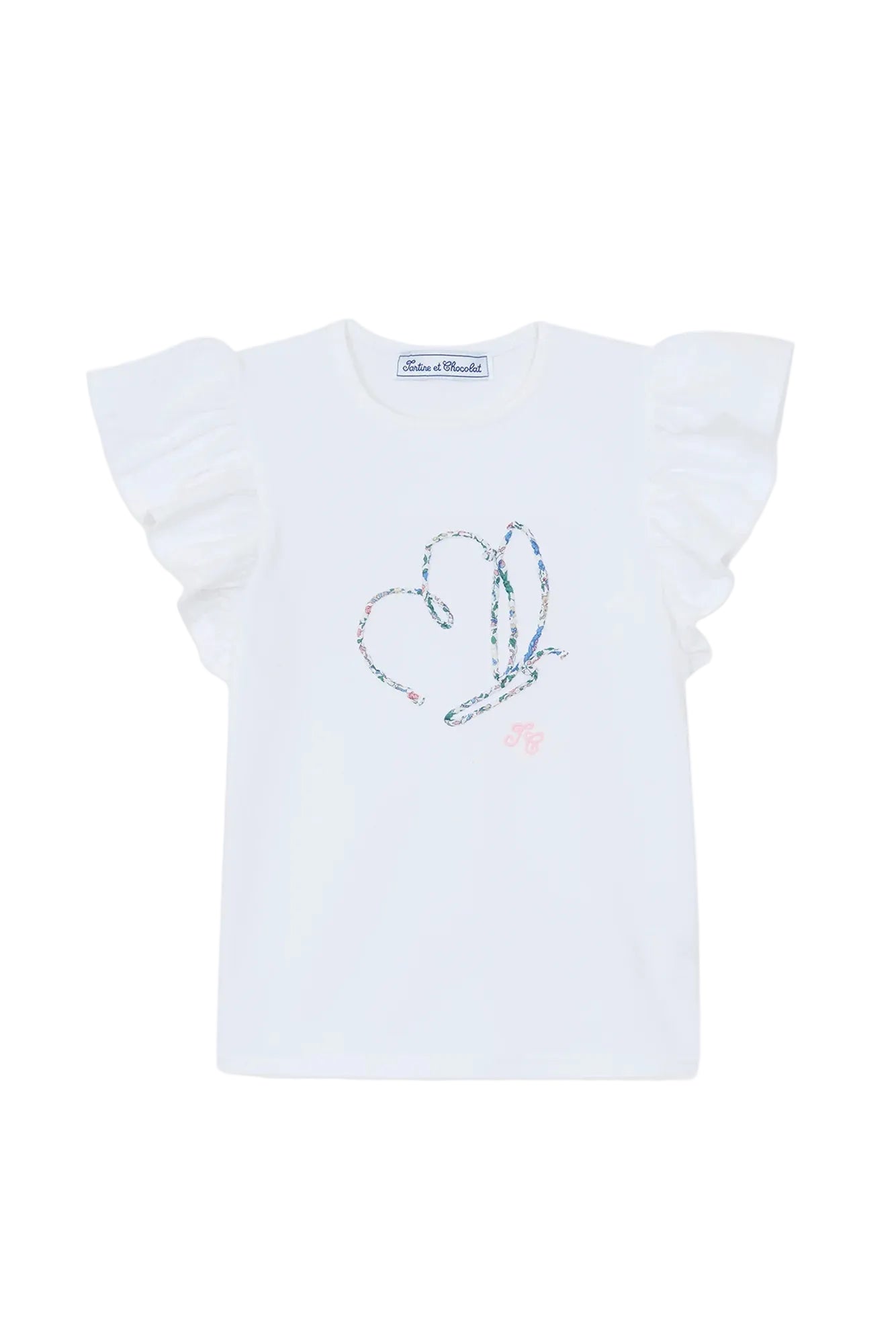 T-Shirt - Butterfly Print Fabric Liberty