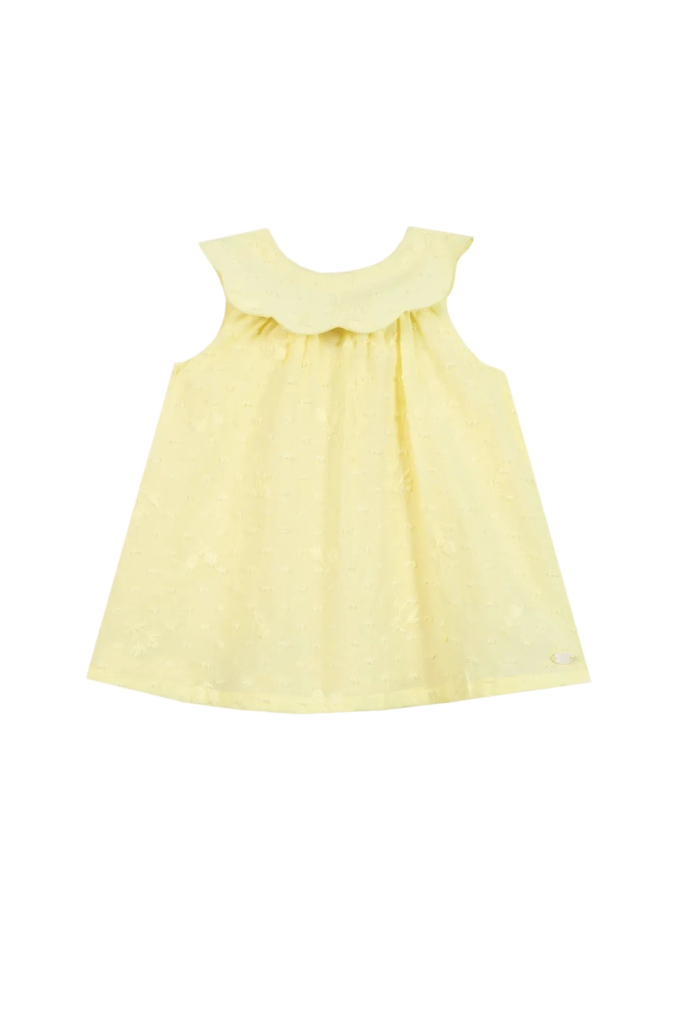 Dress - Citrus Cotton Peter Pan Collar